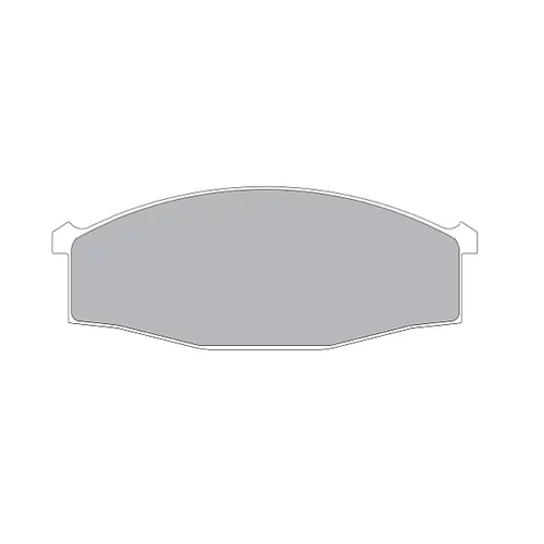 Sada brzdových platničiek kotúčovej brzdy KAVO PARTS KBP-6551