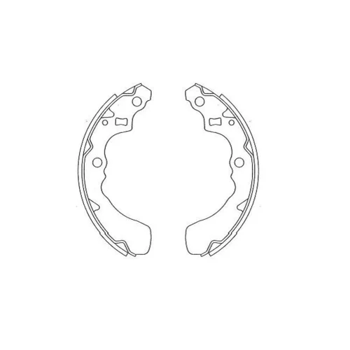 Sada brzdových čeľustí KAVO PARTS KBS-1916