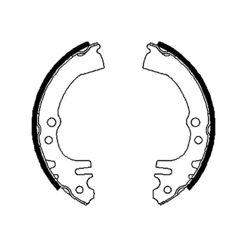 Sada brzdových čeľustí KAVO PARTS BS-1910