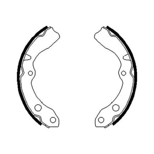 Sada brzdových čeľustí KAVO PARTS BS-1912