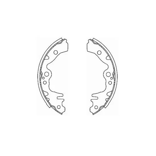 Sada brzdových čeľustí KAVO PARTS BS-1922