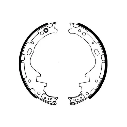 Sada brzdových čeľustí KAVO PARTS BS-7421
