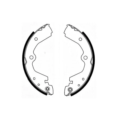 Sada brzdových čeľustí KAVO PARTS BS-7430