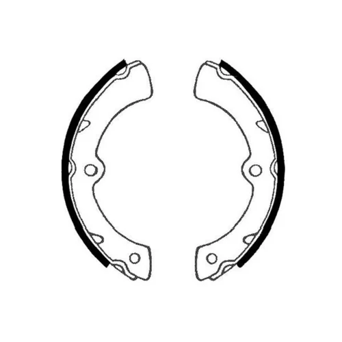 Sada brzdových čeľustí KAVO PARTS BS-8407