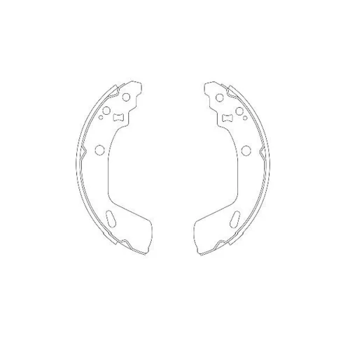 Sada brzdových čeľustí KAVO PARTS BS-8933