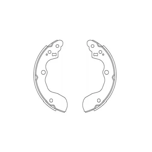 Sada brzdových čeľustí KAVO PARTS BS-8934