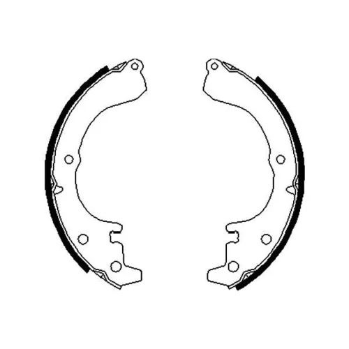 Sada brzdových čeľustí KAVO PARTS BS-9908