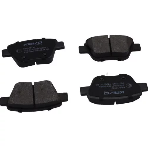 Sada brzdových platničiek kotúčovej brzdy KAVO PARTS KBP-10139