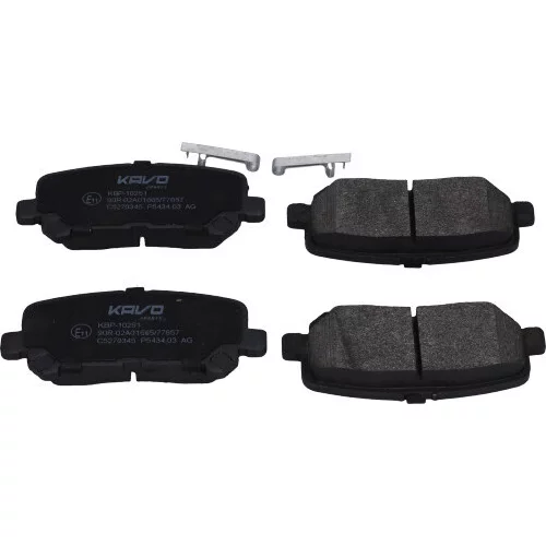 Sada brzdových platničiek kotúčovej brzdy KAVO PARTS KBP-10251