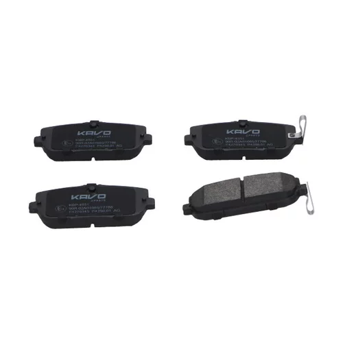 Sada brzdových platničiek kotúčovej brzdy KAVO PARTS KBP-4551