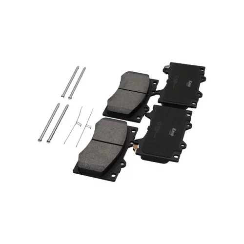 Sada brzdových platničiek kotúčovej brzdy KBP-6588 (KAVO PARTS) - obr. 1