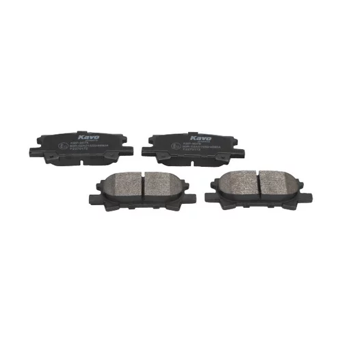 Sada brzdových platničiek kotúčovej brzdy KAVO PARTS KBP-9078