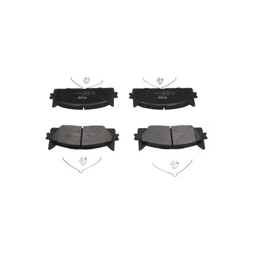 Sada brzdových platničiek kotúčovej brzdy KBP-9087 (KAVO PARTS) - obr. 2