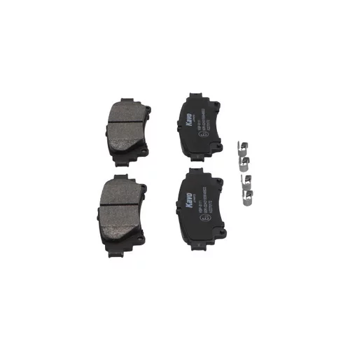Sada brzdových platničiek kotúčovej brzdy KBP-9111 (KAVO PARTS) - obr. 3