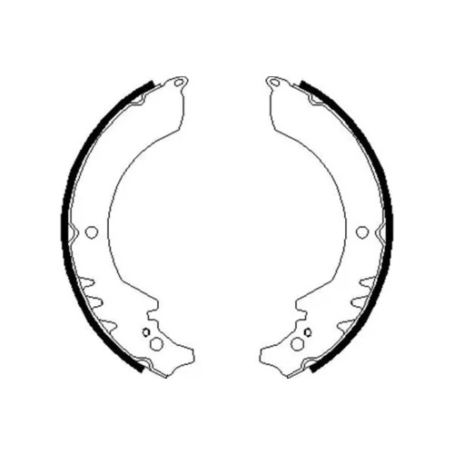 Sada brzdových čeľustí KAVO PARTS BS-1903