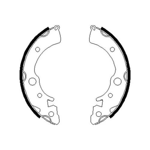 Sada brzdových čeľustí KAVO PARTS BS-2901