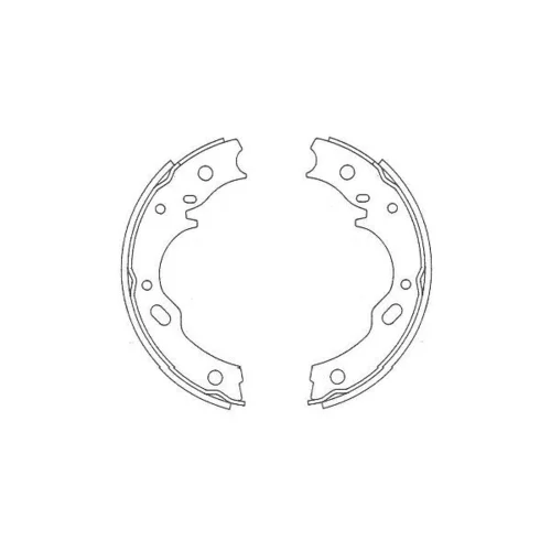 Sada brzdových čeľustí KAVO PARTS BS-3917