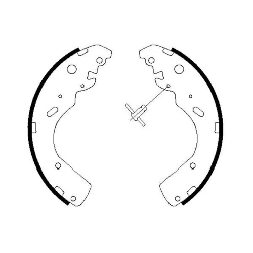 Sada brzdových čeľustí KAVO PARTS BS-5420