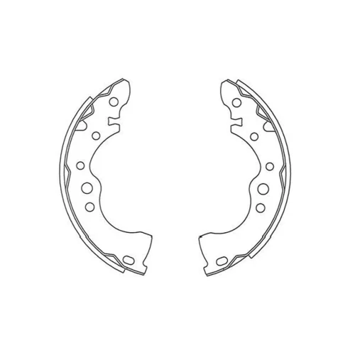 Sada brzdových čeľustí KAVO PARTS BS-7434