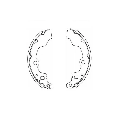 Sada brzdových čeľustí KAVO PARTS BS-8930