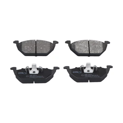 Sada brzdových platničiek kotúčovej brzdy KAVO PARTS KBP-10016