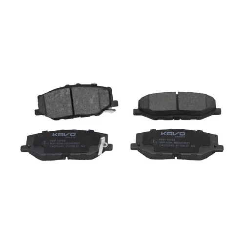 Sada brzdových platničiek kotúčovej brzdy KAVO PARTS KBP-10104