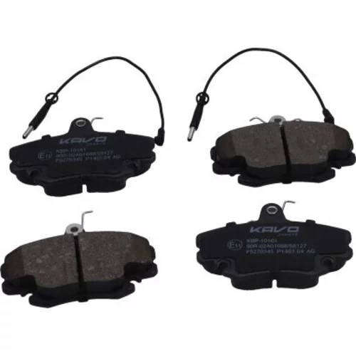 Sada brzdových platničiek kotúčovej brzdy KAVO PARTS KBP-10161