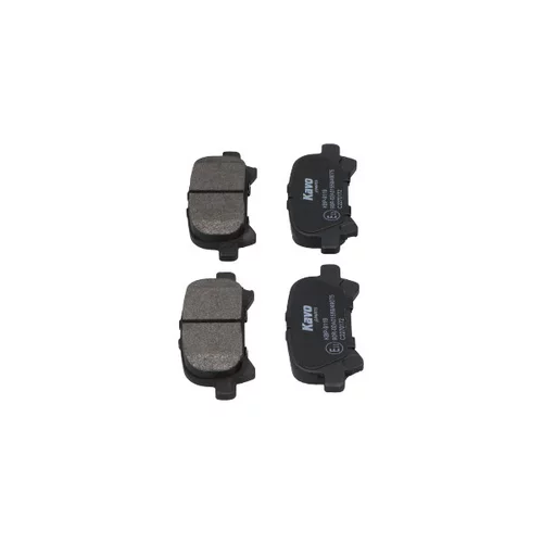 Sada brzdových platničiek kotúčovej brzdy KBP-9119 (KAVO PARTS) - obr. 3