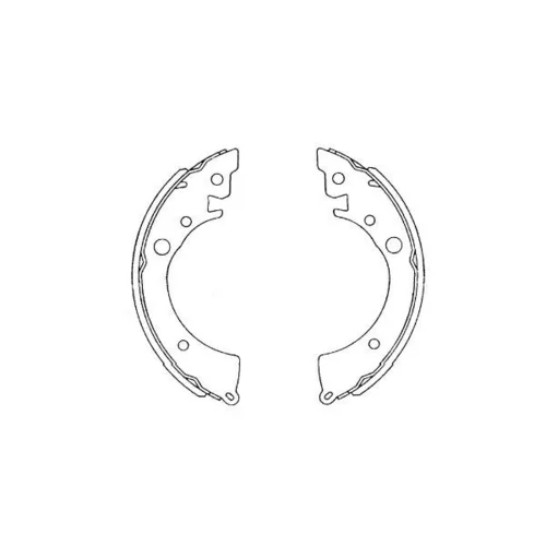 Sada brzdových čeľustí KAVO PARTS KBS-2905