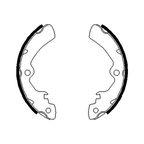 Sada brzdových čeľustí KAVO PARTS KBS-8917