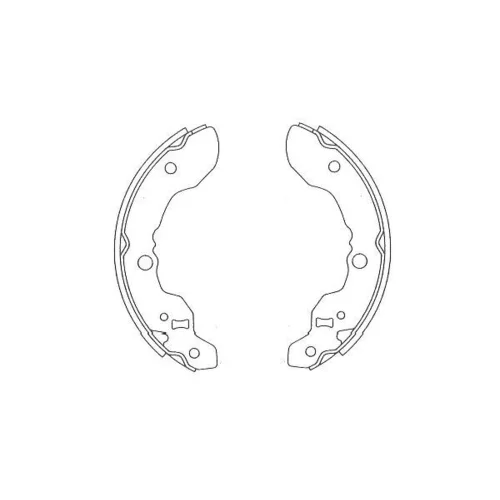 Sada brzdových čeľustí KAVO PARTS KBS-8930