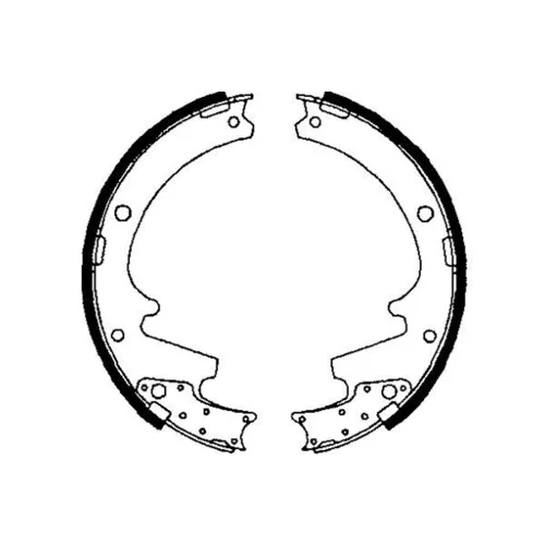 Sada brzdových čeľustí KAVO PARTS BS-6406