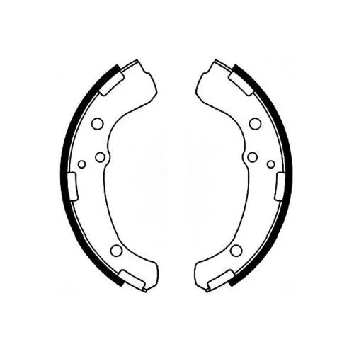 Sada brzdových čeľustí KAVO PARTS BS-9938