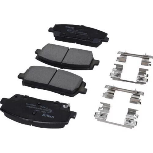 Sada brzdových platničiek kotúčovej brzdy KBP-10247 (KAVO PARTS) - obr. 1