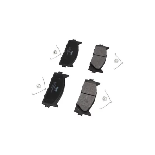 Sada brzdových platničiek kotúčovej brzdy KBP-9087 (KAVO PARTS) - obr. 1