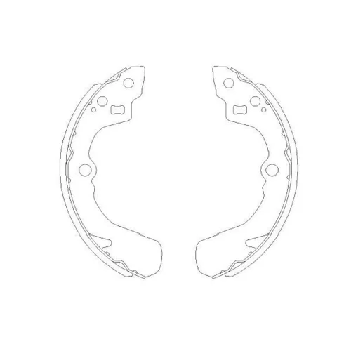 Sada brzdových čeľustí KAVO PARTS KBS-8905