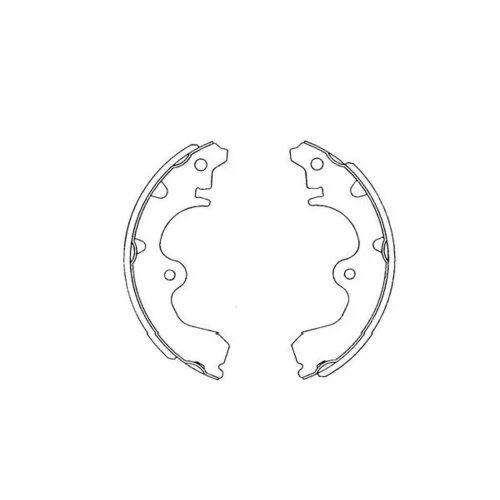 Sada brzdových čeľustí KAVO PARTS KBS-9902