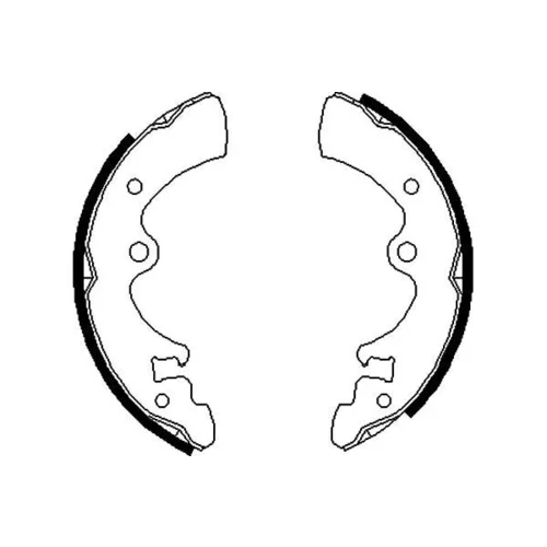 Sada brzdových čeľustí KAVO PARTS BS-7402