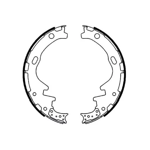 Sada brzdových čeľustí KAVO PARTS BS-7422