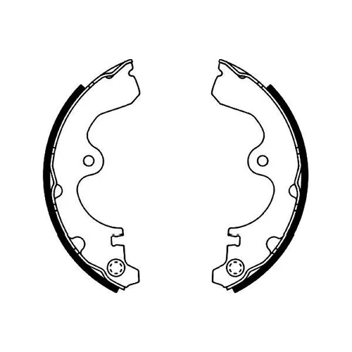 Sada brzdových čeľustí KAVO PARTS BS-9924
