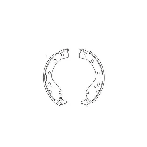 Sada brzdových čeľustí KAVO PARTS BS-9954