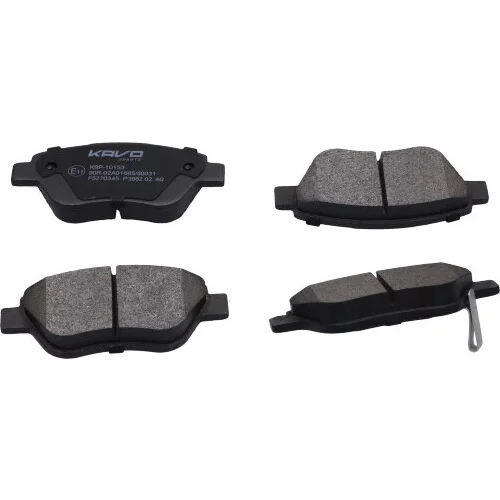 Sada brzdových platničiek kotúčovej brzdy KAVO PARTS KBP-10153