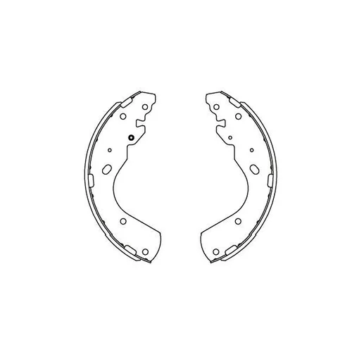 Sada brzdových čeľustí KAVO PARTS KBS-5404