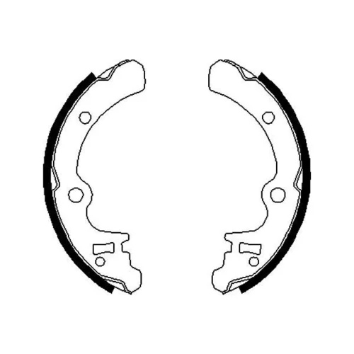 Sada brzdových čeľustí KAVO PARTS KBS-8403