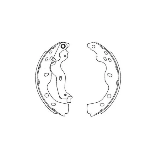 Sada brzdových čeľustí KAVO PARTS KBS-8914