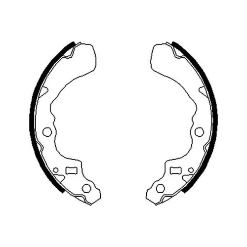 Sada brzdových čeľustí KAVO PARTS BS-1913