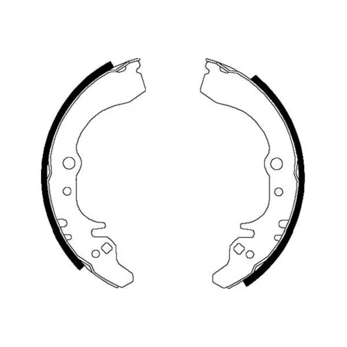 Sada brzdových čeľustí KAVO PARTS BS-1914