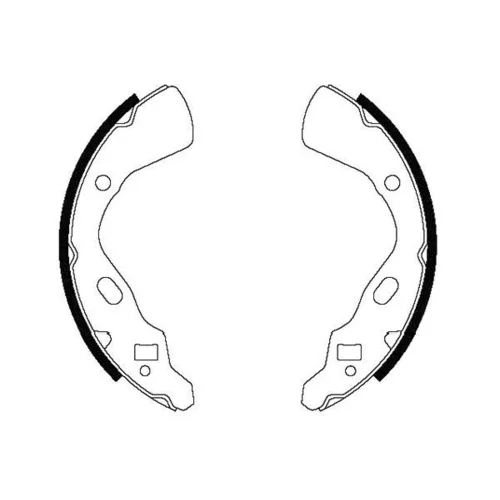 Sada brzdových čeľustí KAVO PARTS BS-4400