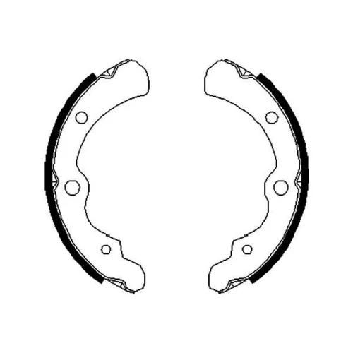 Sada brzdových čeľustí KAVO PARTS BS-8403