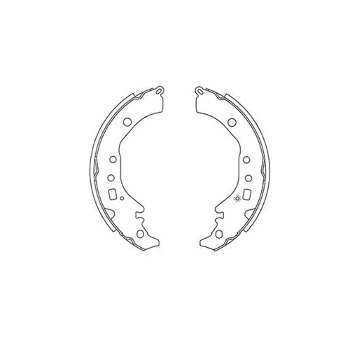 Sada brzdových čeľustí KAVO PARTS BS-9948